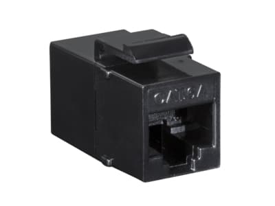 LogiLink NK4014, Flat, Sort, RJ-45, RJ-45, Hunkjønn, Hunkjønn