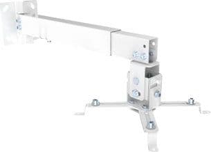 Equip 650703, Seinä, 20 kg, Valkoinen, Terästä, -8 - 8°, -15 - 15°