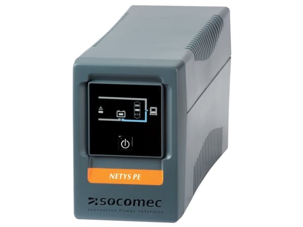 Socomec Netys PE 650 - UPS - AC 230 V - 360 watt - 650 VA - USB - utgangskontakter: 4