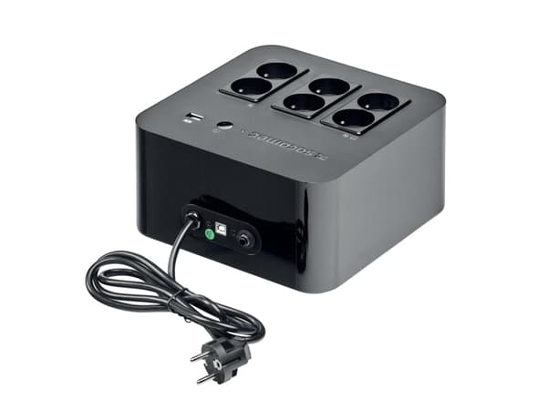 Socomec NETYS PL NPL-0600-F, Valmiustila (ilman yhteyttä), 0,6 kVA, 360 W, Vaiheittainen, 180 V, 270 V