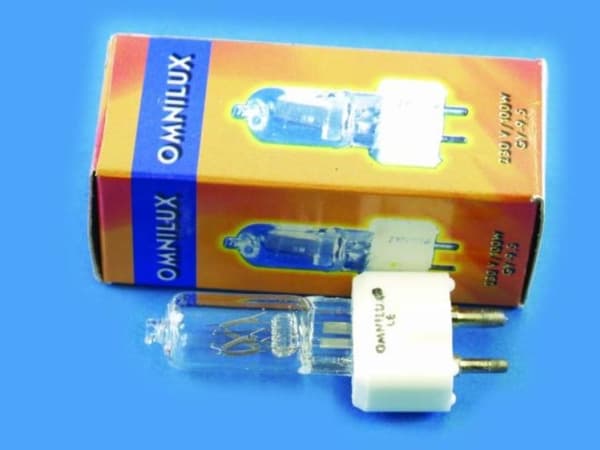Omnilux Studio Lamp Halogen Light Effect Bulb 230v Gy9.5 100w White