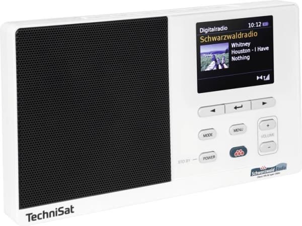 TechniSat DIGITRADIO 215, Analog och digital, DAB, DAB+, FM, 87,5 - 108 MHz, 174 - 240 MHz, 1 W, 7,11 cm (2.8")