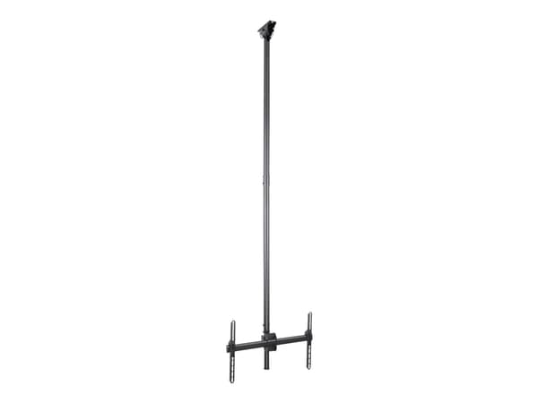 StarTech.com Ceiling TV Mount - 8.2' to 9.8' Long Pole - Full Motion - Supports Displays 32" to 75" - For VESA Mount Compatible TVs (FPCEILPTBLP) - B