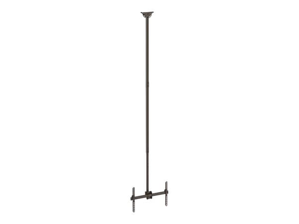 StarTech.com Ceiling TV Mount - 8.2' to 9.8' Long Pole - Full Motion - Supports Displays 32" to 75" - For VESA Mount Compatible TVs (FPCEILPTBLP) - B