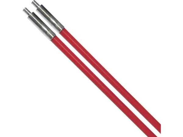Ck Mightyrod Pro Cable Retraction Rod, 1m, 7mm Diameter, Pack Of 2, Red, T5431