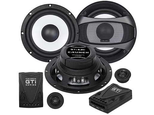 Crunch GTi6.2C, 2-vägs, 200 W, 100 W, 4 ohm (O), Polypropylen, 5,7 cm