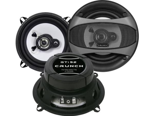 Crunch GTI52, 2-suuntainen, 150 W, 75 W, 4 O, Polypropeeni, 53 mm