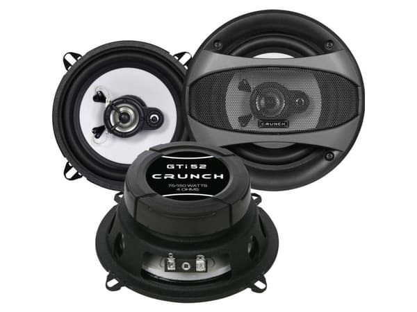 Crunch GTI52, 2-suuntainen, 150 W, 75 W, 4 O, Polypropeeni, 53 mm