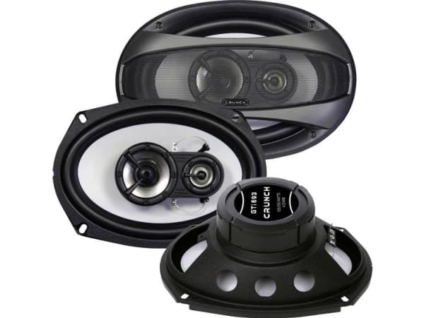 Crunch GTI693, 3-veis, 250 W, 125 W, 4 O, 230 mm, 150 mm