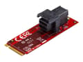 Miniatyrbilde 3 av 5: StarTech.com U.2 to M.2 Adapter - for 1 x U.2 PCIe NVMe SSD - M.2 PCIe x4 Host Interface - U.2 SSD - M.2 PCIe Adapter - U.2 Drive (M2E4SFF8643) - Gre