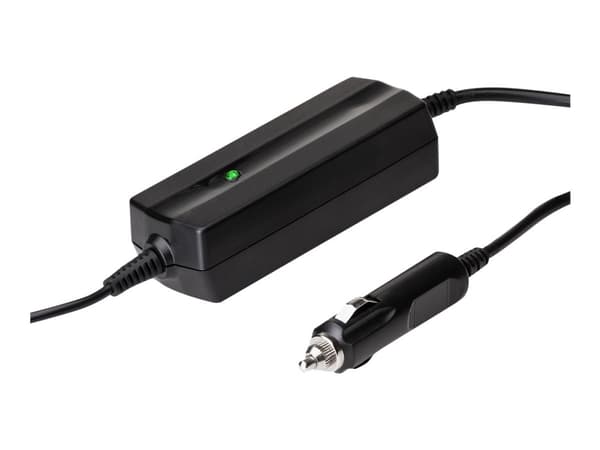 Akyga Dedicated Series AK-ND-43 - Strömadapter för bil - 12 V - 90 Watt - svart Svart