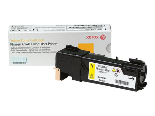Xerox Phaser 6140 - Gul - original - tonerkassett - för Phaser 6140DN, 6140N