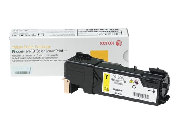 Xerox Phaser 6140 - Gul - original - tonerkassett - för Phaser 6140DN, 6140N
