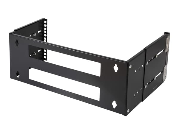 Deltaco 19-DTSR0204, Kiinnityskiinnike, Musta, Terästä, 25 kg, 4U, 48,3 cm (19")