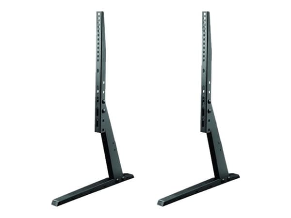 Neomounts FPMA-D1240 - Ställ - fixerad - för LCD-display - svart - skärmstorlek: 37"-70" - skrivbordsstativ, disk-monteringsbar Svart