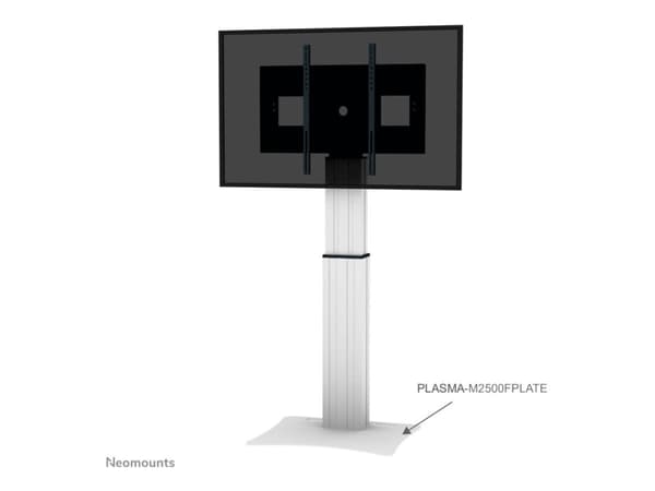 Neomounts PLASMA-M2500FPLATE - Monteringskomponent (golvplatta) - silver - för NewStar PLASMA-M2500, PLASMA-M2500BLACK, PLASMA-M2500MS, PLASMA-M2500S