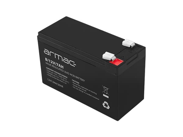 Armac - UPS-batteri - 1 x batteri - ventilstyrd blysyra (VRLA) - 7 Ah