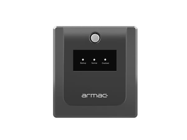 Armac Home 1000E - UPS - AC 145 - 290 V - 650 Watt - 1000 VA - USB - lähtöliittimet: 4