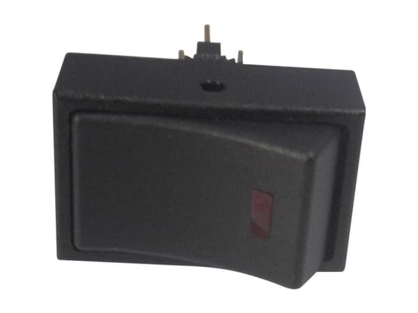 TRU COMPONENTS Auton vaihtokytkin TC-R13-207L-SQ PUNAINEN 12V/DC 12 V/DC 20 A 1 x Off/On Klikkaava 1 kpl