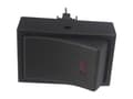 Pikkukuva 1 / 4: TRU COMPONENTS Auton vaihtokytkin TC-R13-207L-SQ PUNAINEN 12V/DC 12 V/DC 20 A 1 x Off/On Klikkaava 1 kpl