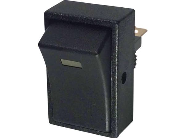 TRU COMPONENTS Auton vaihtokytkin TC-R13-207L-SQ KELTAINEN 12V/DC 12 V/DC 20 A 1 x Pois päältä / Päälle napsautus 1 kpl