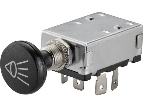 TRU COMPONENTS 1587800 Auton vaihtokytkin TC-A3-20B-SQ 12 V/DC 30 A 2 x On/Off/On Klikkaava 1 kpl