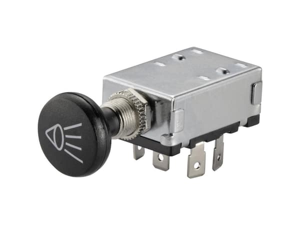 TRU COMPONENTS 1587800 Auton vaihtokytkin TC-A3-20B-SQ 12 V/DC 30 A 2 x On/Off/On Klikkaava 1 kpl