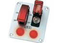 Pikkukuva 1 / 4: TRU COMPONENTS 1587937 Auton ohjauspaneeli TC-R18-P2A 12 V/DC 20 A 1 x Off/On Naksahdus 1 kpl 1 kpl