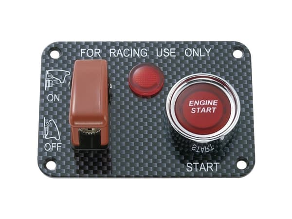 TRU COMPONENTS 1587961 Bil-betjeningspanel TC-R18-Q1A-23B423L3R17100L 12 V/DC 50 A 1 x Off/On Klikkende, Tastende 1 stk
