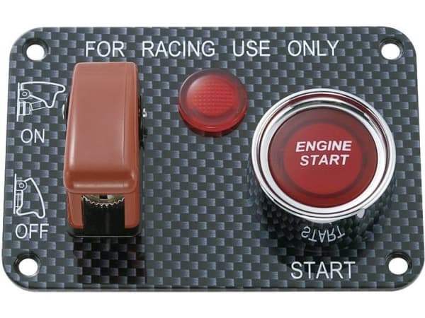 TRU COMPONENTS 1587961 Bil-betjeningspanel TC-R18-Q1A-23B423L3R17100L 12 V/DC 50 A 1 x Off/On Klikkende, Tastende 1 stk