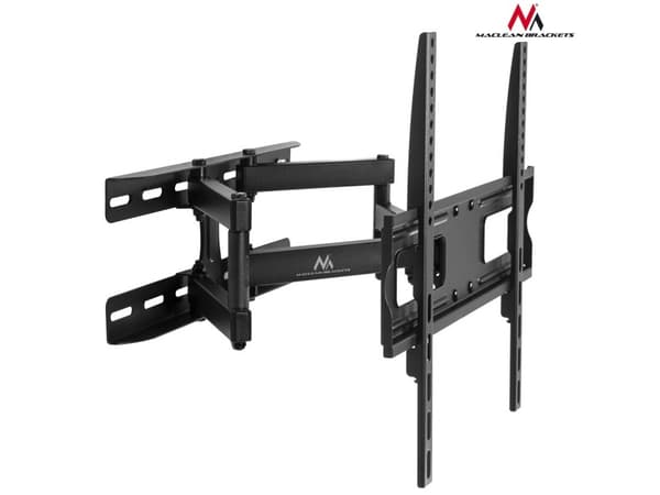 Maclean MC-760 - Brakett - for flatpanel - metall - svart - skjermstørrelse: 26"-55" - veggmonterbar
