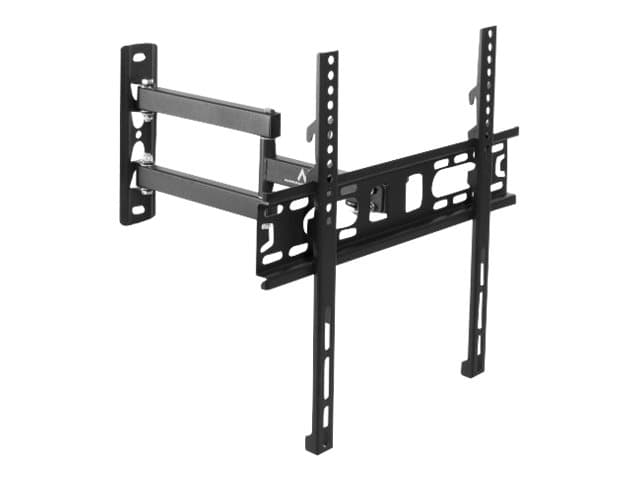 Maclean MC-761 - Konsol - justerbar arm - för platt panel - metall - svart - skärmstorlek: 26"-55" - väggmonterbar