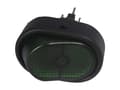 Pikkukuva 3 / 4: TRU COMPONENTS Auton vaihtokytkin TC-R13-133B-SQ VIHREÄ 12 V/DC 30 A 1 x Off/On Klikkaava 1 kpl