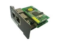 PowerWalker Mini NMC Card - Adapter for fjernstyrt administrasjon - 10/100 Ethernet - svart
