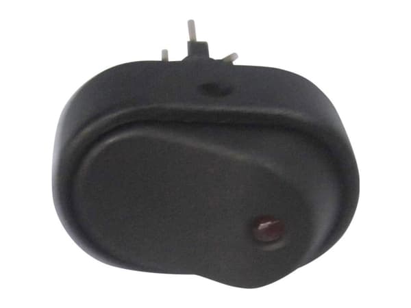 TRU COMPONENTS 1587552 Bil-vippekontakt TC-R13-133L-SQ RED 12 V/DC 30 A 1 stk