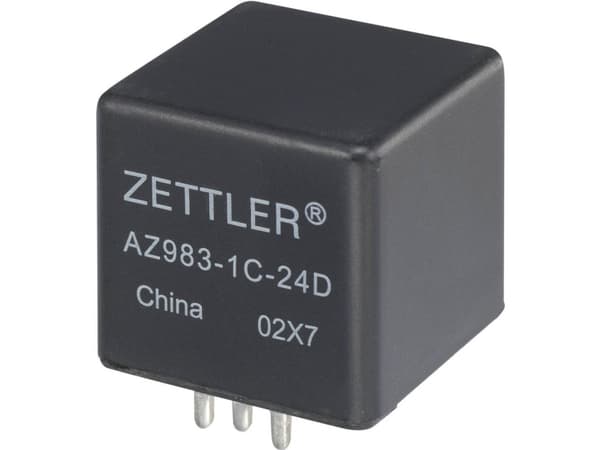 Zettler Electronics AZ983-1A-12D Ajoneuvorele 12 V/DC 80 A 1 x rajakytkin 1 x rajakytkin