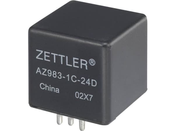 Zettler Electronics AZ983-1A-12D Ajoneuvorele 12 V/DC 80 A 1 x rajakytkin 1 x rajakytkin