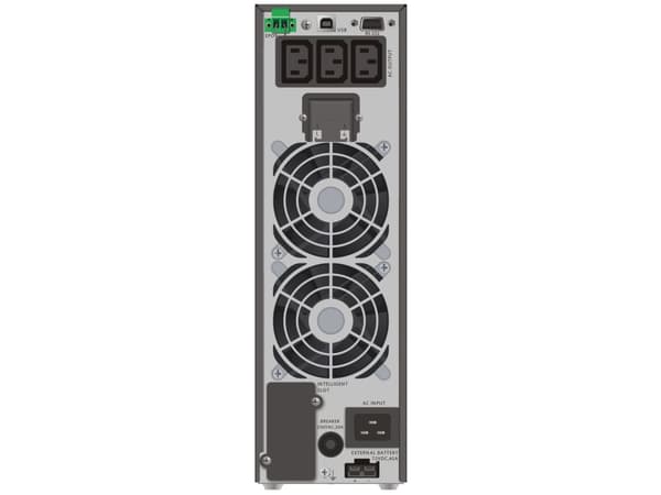 PowerWalker VFI 3000 TGS - UPS - AC 176 - 300 V - 2700 watt - 3000 VA - uten batteri - RS-232, USB - utgangskontakter: 3