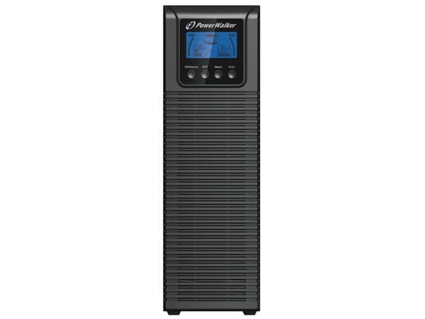 PowerWalker VFI 3000 TGS - UPS - AC 176 - 300 V - 2700 watt - 3000 VA - uten batteri - RS-232, USB - utgangskontakter: 3