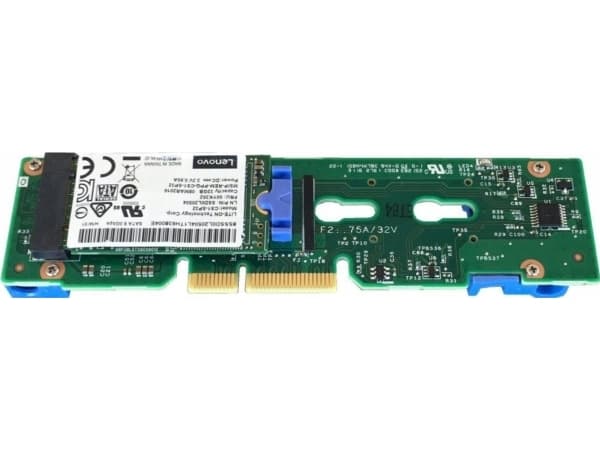 Lenovo ThinkSystem M.2 Enablement Kit - Diskkontroller - M.2 - SATA 6Gb/s - for ThinkSystem SD530; SE350; SN850; SR530; SR550; SR570; SR590; SR650; S