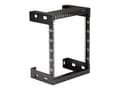 Miniatyrbilde 4 av 5: StarTech.com 12U 19" Wall Mount Network Rack - 12" Deep 2 Post Open Frame Server Room Rack for Data/AV/IT/Computer Equipment/Patch Panel with Cage Nu
