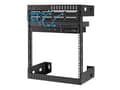 Miniatyrbilde 2 av 5: StarTech.com 12U 19" Wall Mount Network Rack - 12" Deep 2 Post Open Frame Server Room Rack for Data/AV/IT/Computer Equipment/Patch Panel with Cage Nu