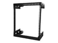 Miniatyrbilde 1 av 5: StarTech.com 12U 19" Wall Mount Network Rack - 12" Deep 2 Post Open Frame Server Room Rack for Data/AV/IT/Computer Equipment/Patch Panel with Cage Nu