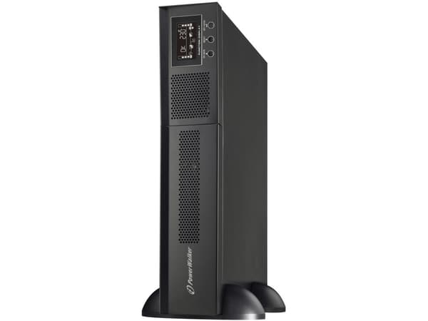 PowerWalker VFI 1500 RMG PF1 - UPS (rackmonterbar/ekstern) - 1500 watt - 1500 VA - 9 Ah - RS-232, USB - utgangskontakter: 8 - 2U