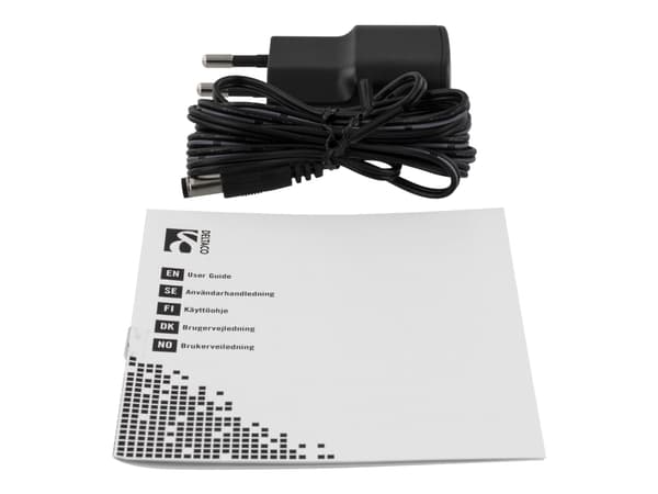 DELTACO PRIME HDMI-245 - Video/lyd-splitter - 2 x HDMI - stasjonær