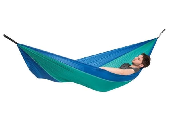 AMAZONAS Adventure Hammock, Hengende Hammok, 150 kg, 1 person(er), Nylon, Ripstop, Blå, Mynte, 2750 mm