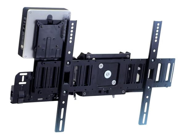 Ergotron SIM90 Signage Integration Mount - Monteringssett (veggbrakett, monteringsbraketter, hurtigutløsende VESA-plate) - for LCD-skjerm / CPU - sva