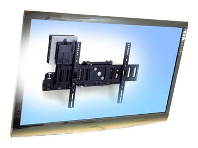 Ergotron SIM90 Signage Integration Mount - Monteringssett (veggbrakett, monteringsbraketter, hurtigutløsende VESA-plate) - for LCD-skjerm / CPU - sva