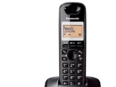 Panasonic KX-TG2511FX, DECT telefon, Høyttalertelefon, 50 oppføringer, Ringe-ID, Svart Sort