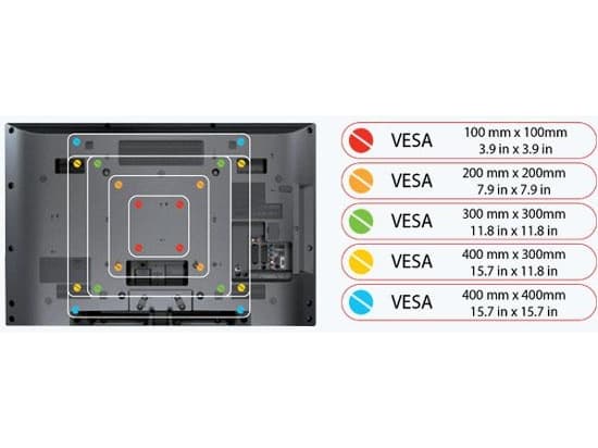 Sunne | Veggfeste | LCD-A502K | Tilt